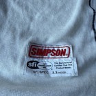 Simpson Single Eyeport Nomex Head Sock Sfi Spec 3 3 Racing White Balaclava