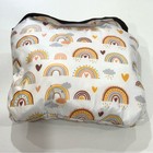 Baby High Chair Cover Portable Booster Seat Cover Waterproof Rainbow Travel