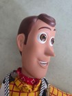 Disney Pixar Toy Story Pull String Sheriff Woody 16  W Hat Tested Works  Vintage