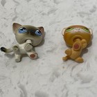 Lps Littlest Pet Shop Lot Of 20 Pets Authentic Cats Dogs Birds Lamb And More