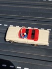 Original Aurora Tjet  1351 White Red Version 1963 Galaxie 500xl  Ho Slot Car