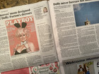 Dolly Parton Tribute  Sunday Aug  30 Tennessean Newspaper  20 Pages Of Dolly