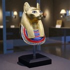Ancient Egyptian Antiquities Bastet Statue Sacred Cat Goddess Of Protection Bc
