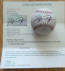 Michael Jordan Autographed Signed Baseball W coa