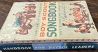 1950 Boy Scout Handbook For Patrol Leaders  1954 Printing    1966 Songbook Bsa