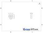 2-56 Machine Screw Hex Nuts Stainless Steel 18-8 Qty 100
