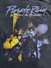 Prince And The Revolution Purple Rain Black T-shirt Adult Small S