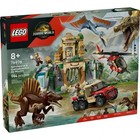 Lego Jurassic World Spinosaurus   Quetzalcoatlus Air Mission - Dinosaur Toy For