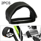 1-10pack Bicycle Fixed Gear Cycling Pedals Bands Feet Set With Straps Pedal Us