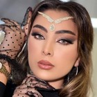 Women Rhinestone Forehead Hair Hoop Droplet Head Chain Jewelry Headwear 07021