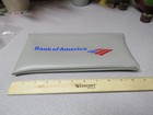 Bank Of America Money Deposit Zippered Bag Gray