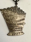 Rare   Early 1907 Umwa Convention Ribbon   Medal  Last Year John Mitchell Presid