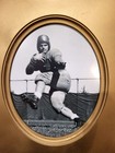1939 Heisman Trophy Nile Kinnick Print Vintage Framed Iowa Hawkeyes Football Art