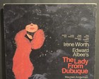 Vintage 1980 The Lady From Dubuque Original Window Card Poster Morosco Theatre