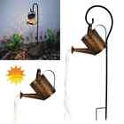 Solar Watering Can Light Garden Outdoor Waterproof Kettle Yard Art Lamp Decor Us