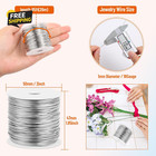 18 Gauge Stainless Steel Wire For Jewelry Making  1mm Bailing Wire Wrapping