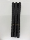 Lot Of 3 Tacki Mac Pro Tour Golf Grips Mid-size 10 5  Wrap Around Black