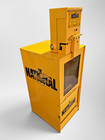 The National Sports Daily Newspaper Vending Machine Yellow Eb-88 Vintage 1990s