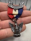 Vintage Eagle Scout Award Medal Robbins Type 4 1955-1969 Bsa Pin Sterling Silver