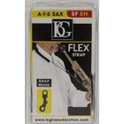 Bg Model Sfsh Flex Strap With Snap Hook For Alto tenor soprano Saxophone