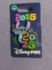 2025 Disney Parks Stitch Year Dated Oe Pin New Noc   