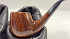 The Briar Workshop Stowe Vermont Smooth Straight Grain Danish Style Bent Egg  