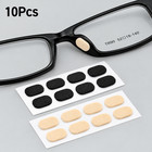 10pcs Soft Foam Self-adhesive Nose Pads For Eyeglasses  Sunglasses