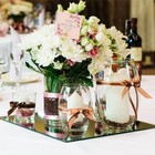 30 Pcs Metal Wire Floral Picks Love Floral Place Card Holder Gold Table Number
