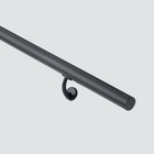 Picesa 2ft Aluminum Handrail Set Indoor Staircase Deck Wall Mount Rust-free Matt