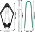 4pcs Ic Chip Puller Tool Set U Shape Plcc Extractor 4 Claw Grabber Pcb Remover