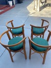Wonderful Mid Century Thonet Bentwood Chairs Set Of 4