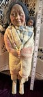 Antique Large 16    Skookums Indian Squaw Doll Fabulous 