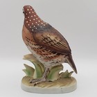 Lefton Bob White Bisque Color Quail Bird Porcelain Figurine Japan  kw2002