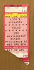 2002 Wilco Providence R i  Concert Ticket Stub Yankee Hotel Foxtrot A m 