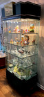 Walt Disney Classics Collection Illuminated Lockable Glass Display Case Drawer