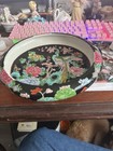 19th Century Chinese Famille Noire  Shallow Bowl Porclean