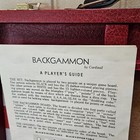 Vtg Bakelite Cardinal Backgammon Set Swirl Marbled Red   Butterscotch Mcm Comple