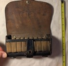 Indian War Us Army Cavalry No 2 Hagner Leather Cartridge Box  50-70 Original  1