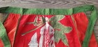 Vintage Vera Neumann Christmas Candy Jars Half Apron Lady Bug Linen Fabric