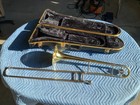 Bach Soloist Gold Tenor Slide Trombone With Mouthpiece And Hard Case