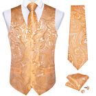 Dibangu Neck Tie Hanky Fashion Men s Formal Solid Dress Suit Tuxedo Waistcoat