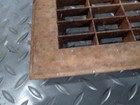 Vintage Metal Floor Furnace Register Grate 14  X 16  Fits 12  X 14  Hole