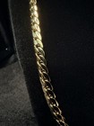 Miami Cuban 22in 6mm 14k Stamped Gold Necklace W box Lock  Brand New Rare
