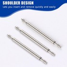 41pcs Watch Repair Kit W link Remover Spring Bars Pins 1 5mm 1 8mm Stainless Set