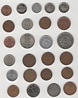 Small Collection Of 25 World Coins     Mixed Countries Global Bulk Lot