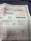 Genuine Rolex Vintage Watch Guarantee Warranty  1960s Certificate 1625 1968