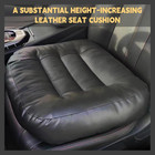 Booster Car Seat Cushion  Thick Leather Car Seat Cushion Pad For Adult To Raise