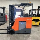 2021 Toyota 8bncu20 4000lb Used Forklift Triple Mast Sideshift 6520 Hours