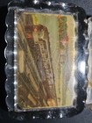 2 Vintage Railroad Themed Glass Paperweights  New York Central Rail Road And 