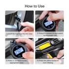 150psi Car Air Tire Pump Inflator Compressor Led Digital Electric Handheld Us